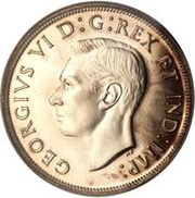 1 Dollar - George VI Royal Visit obverse image