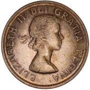 1 Dollar - Elizabeth II British Columbia obverse image