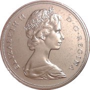 1 Dollar - Elizabeth II British Columbia obverse image