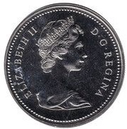 1 Dollar - Elizabeth II 100 years Calgary obverse image