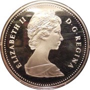 1 Dollar - Elizabeth II Trans-Canada Railway obverse image