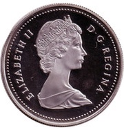 1 Dollar - Elizabeth II Centenary of Vancouver obverse image