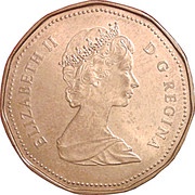 1 Dollar - Elizabeth II 2nd portrait obverse image