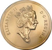 1 Dollar - Elizabeth II Loonie Dollar obverse image