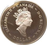 1 Dollar - Elizabeth II Queen Mother obverse image