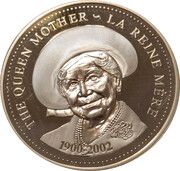 1 Dollar - Elizabeth II Queen Mother, Canada, 2002 reverse image
