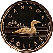 1 Dollar - Elizabeth II Golden Jubilee, Canada, 2002 reverse image