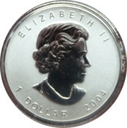 1 Dollar - Elizabeth II SML fractionnal set; 1⁄20 oz obverse image