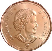 1 Dollar - Elizabeth II 4th portrait with RCM logo obverse image