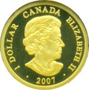 1 Dollar - Elizabeth II Gold Louis obverse image