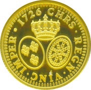 1 Dollar - Elizabeth II Gold Louis, Canada, 2007 reverse image