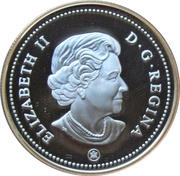 1 Dollar - Elizabeth II Royal Canadian Mint centennial obverse image
