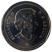 1 Dollar - Elizabeth II Vancouver Canucks obverse image