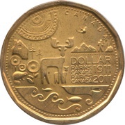 1 Dollar - Elizabeth II Canadian Parks, Canada, 2011 reverse image