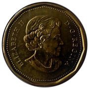 1 Dollar - Elizabeth II Test token set obverse image