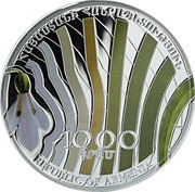 1000 Dram Snowdrop obverse image