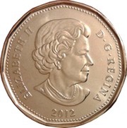 1 Dollar - Elizabeth II 100th CFL Grey Cup obverse image