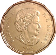 1 Dollar - Elizabeth II 4th portrait, new alloy obverse image