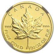 1 Dollar - Elizabeth II 4th Portrait; GML Bullion Coinage, Canada, 2013-2014 reverse image