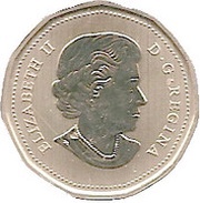 1 Dollar - Elizabeth II Ferruginous Hawk; specimen set obverse image