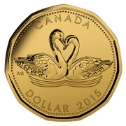 1 Dollar - Elizabeth II Wedding, Canada, 2015 reverse image