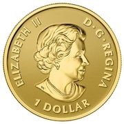 1 Dollar - Elizabeth II Fractional GML; 1⁄20 oz obverse image