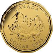 1 Dollar - Elizabeth II Ô Canada Gift Set, Canada, 2015 reverse image