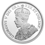 1 Dollar In the name of George V; In Flanders Fields obverse image