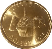 1 Dollar - Elizabeth II Happy Birthday 2016, Canada, 2016 reverse image