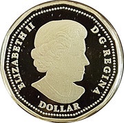 1 Dollar - Elizabeth II Lucky Loonie 2016 obverse image