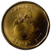 1 Dollar - Elizabeth II Christmas 2017, Canada, 2017 reverse image