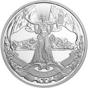 1 Dollar - Elizabeth II 150th Confederation, Canada, 2017 reverse image