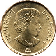 1 Dollar - Elizabeth II Connecting A Nation obverse image