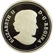 1 Dollar - Elizabeth II Our Home and Native Land; enameled obverse image