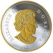1 Dollar - Elizabeth II The Voyageur Dollar obverse image