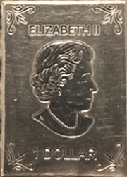 1 Dollar - Elizabeth II Maple Flex Bar obverse image