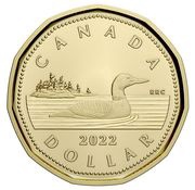 1 Dollar - Elizabeth II 4th portrait, Proof Sets, Canada, 2018-2022 reverse image