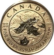 1 Dollar - Elizabeth II Queen Victoria 200th Anniversary reverse image
