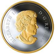 1 Dollar - Elizabeth II The 75th Anniversary of D-Day; Gilded obverse image