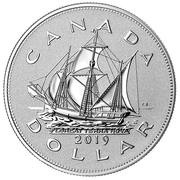 1 Dollar In the name of George VI; The Matthew, Canada, 2019 reverse image