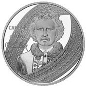 1 Dollar - Elizabeth II Louis Riel: Father of Manitoba, Canada, 2019 reverse image