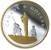 1 Dollar - Elizabeth II Peacekeeping, Canada, 2019 reverse image