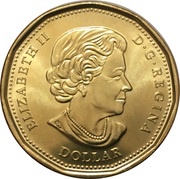 1 Dollar - Elizabeth II UN Charter; colored obverse image