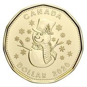 1 Dollar - Elizabeth II Holiday Gift 2020, Canada, 2020 reverse image