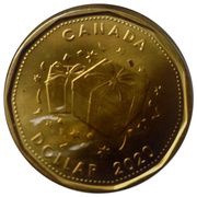 1 Dollar - Elizabeth II Happy Birthday 2020, Canada, 2020 reverse image