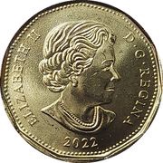 1 Dollar - Elizabeth II Celebrating Oscar Peterson obverse image