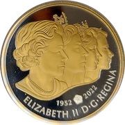 1 Dollar - Elizabeth II, Tribute obverse Imperial State Crown obverse image