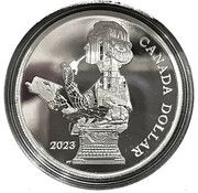 1 Dollar In the name of Elizabeth II; Kathleen “Kit” Coleman, Canada, 2023 reverse image