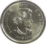 1 Dollar In the name of Elizabeth II; Elsie MacGill; colored obverse image