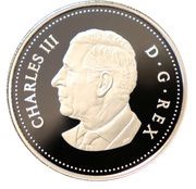 1 Dollar - Charles III Royal Canadian Air Force obverse image